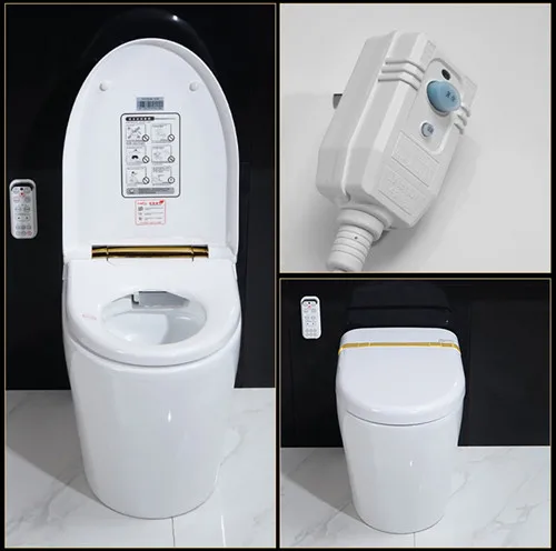 High Quality Ceramic Closestool /Intelligent Toilet Closestool Floor Mounted Smart Toilet Automatic Clean Flushing