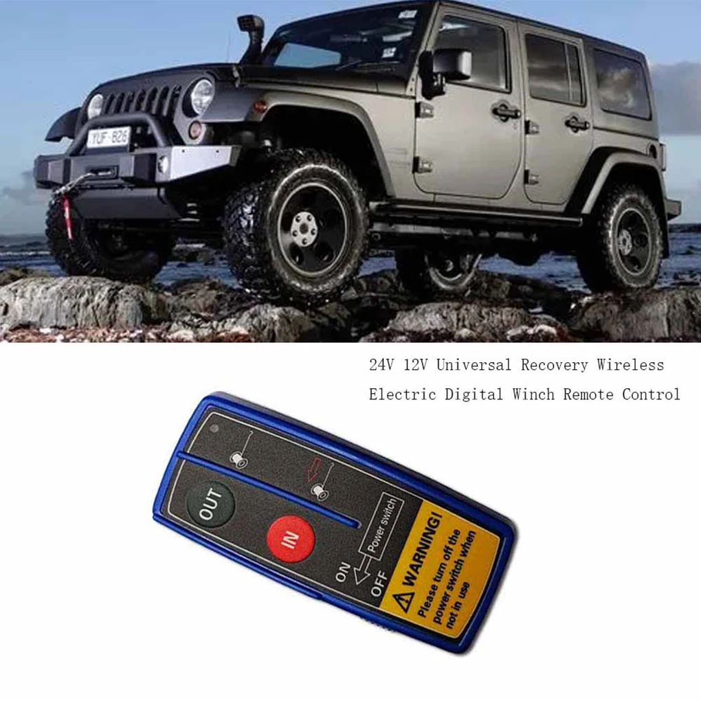 Wireless Electric Winch Remote Control Winches Controller Accessories