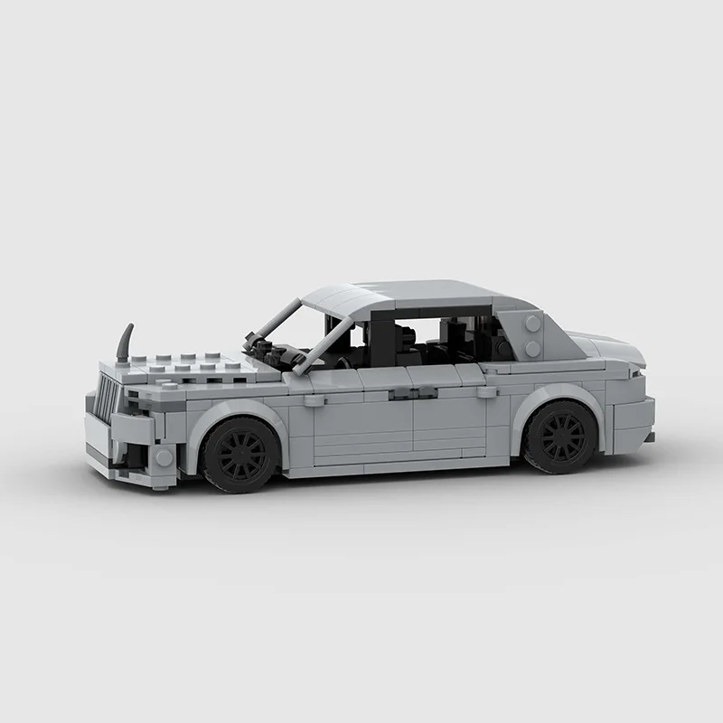 Carro de tijolo moc carro técnico Rolls-R série veículos campeões suv blocos de construção criativo garagem brinquedos para presentes de aniversário