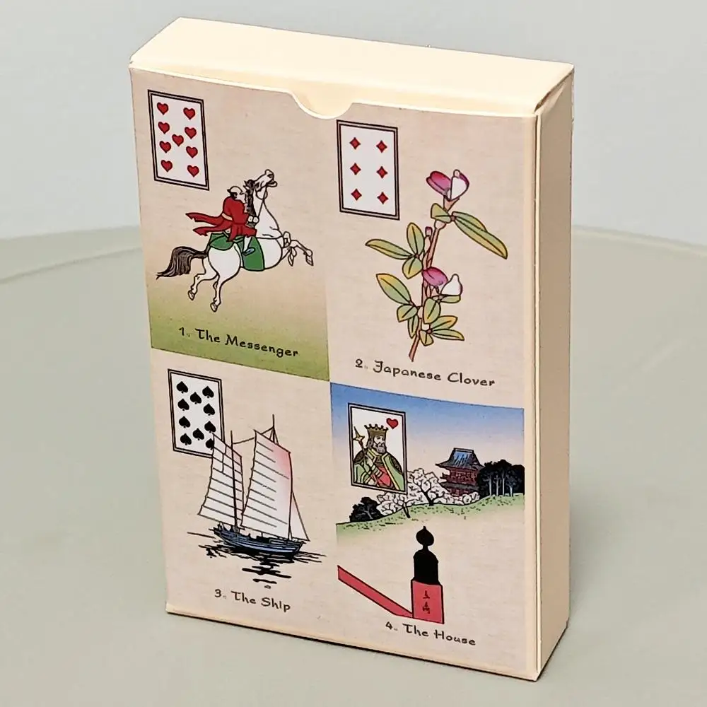 

An Ukiyo-e Lenormand 36 Pcs Oracle Cards 9*6cm Based on Floating World Style of Japanese Woodcuts and Paintings