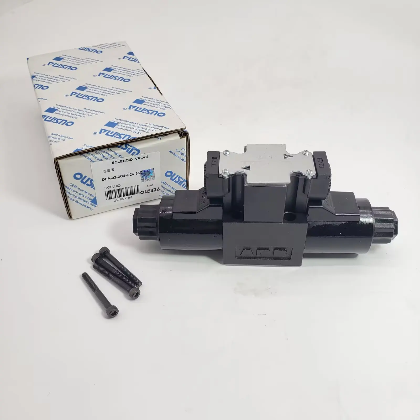 

OUSIMA Construction Machinery Parts Solenoid VALVE DFA-02-3C4-D24-35C for DOFLUID