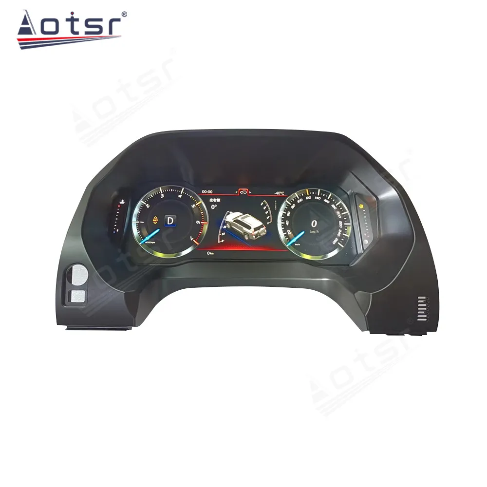 

Автомобильный ЖК-приборной панели для Toyota Land Cruiser Prado 150 2010-2020, ЖК-приборная панель, приборная панель, многофункциональный плеер