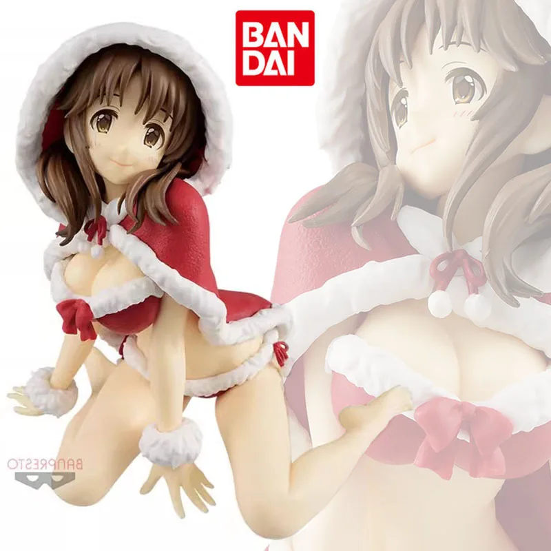 

Оригинальные рождественские фигурки Bandai EXQ iDOLM @ STER Золушка для девочек Аниме фигурки тотоки Айри Фигурки игрушки для мальчиков Детский подарок