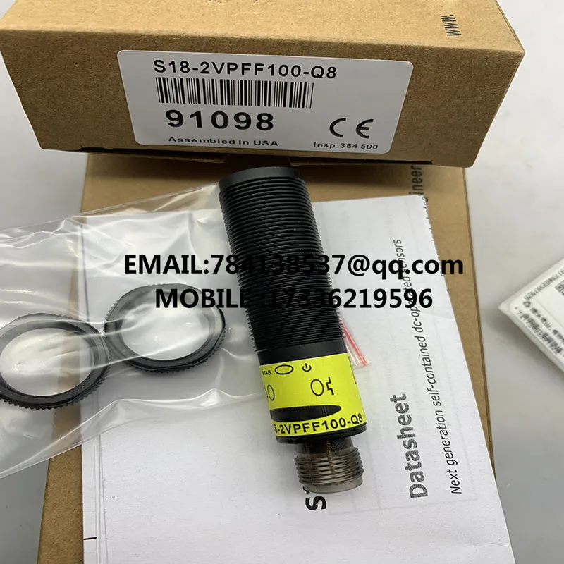 

Spot proximity switch sensor S18-2VPFF100-Q5 S18-2VNNFF100-Q5 S18-2VPFF150-Q5 S18-2VNNFF150-Q5 S18-2VPFF200-Q5 S18-2VNNFF200-Q5