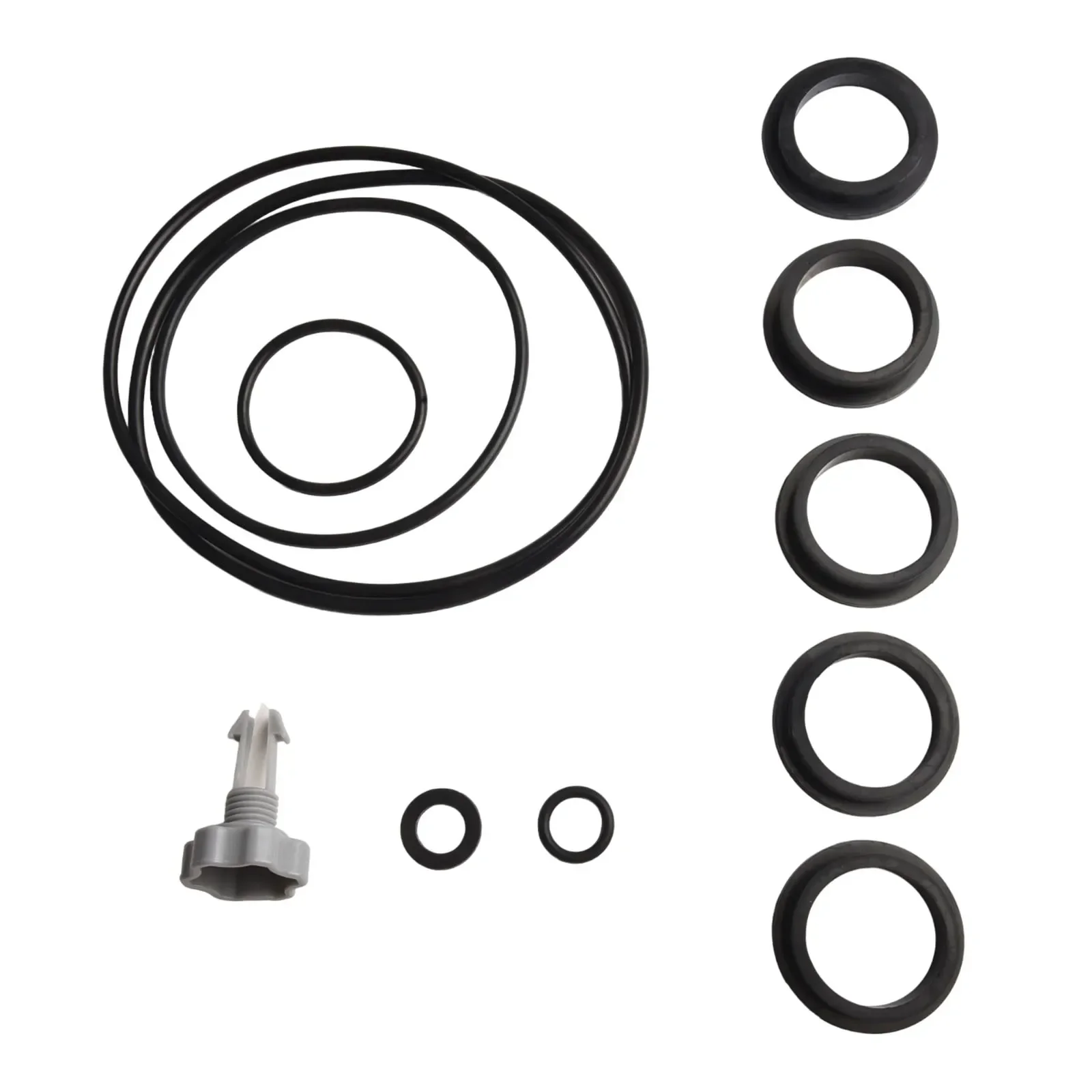 Air Release Valve O-Rings Seal Gasket Part Repair Set For Intex Sand Filter Pump Outdoor Water Sports Pool Accessories Rubber