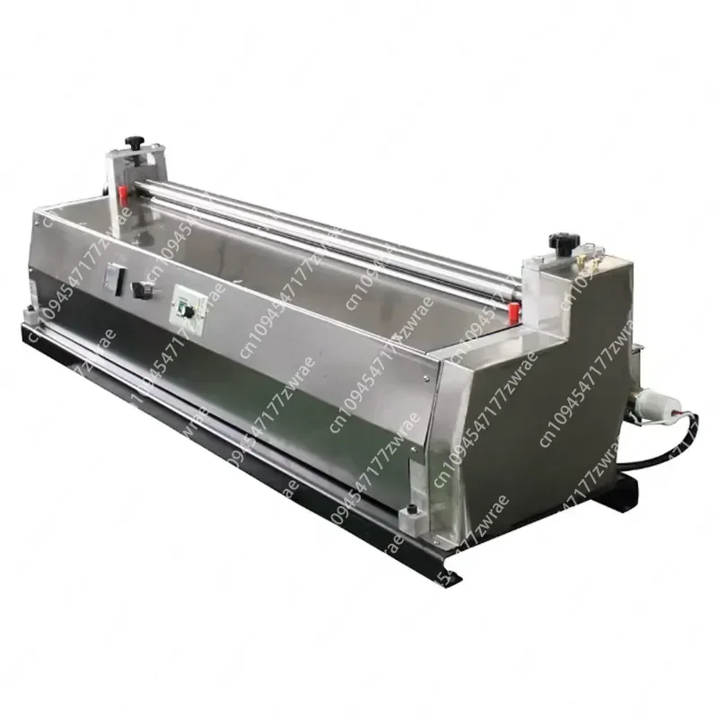 720MM Desktop Stainless Steel White Glue Dispenser Machine Applicator Roller Brush Glue Machine Mounting Glue Applicator