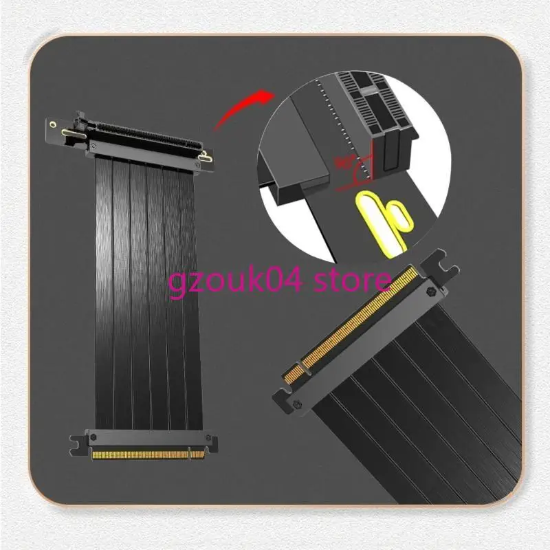 68TD PCIE3.0 Расширение карты Кабель PCIE3.0 x16 Extender Extender гибкий