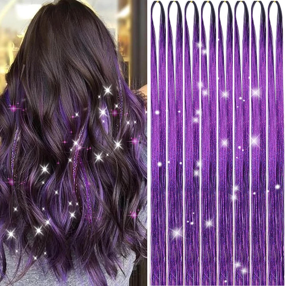 12 Couleurs Mèches de Cheveux Tinsel Colorés, 120cm Extensions Tinsel de Cheveux, Mèches Hair Tinsel, avec 100 Perles, 1 Pince et Crochet, pour Fête, Cosplay, Musique, Festivals, Femmes et Filles 12 Couleurs Mèches de Cheveux Tinsel Colorés, 120cm Extensions Tinsel de Cheveux, Mèches Hair Tinsel, avec 100 Perles, 1 Pince et Crochet, pour Fête, Cosplay, Musique, Festivals, Femmes et Filles