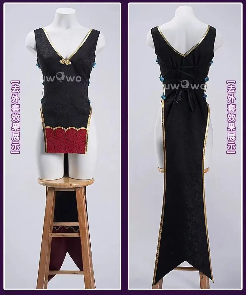 

Anime FGO Syuten Douji Cosplay Costume Halloween Christmas Role Playing Party Woman Sexy little zombie Chinese style cheongsam