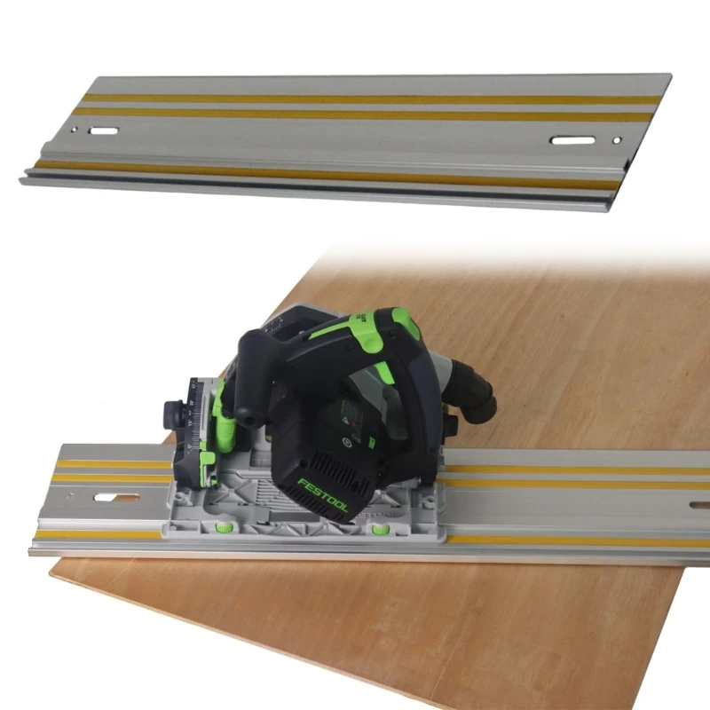 Precions Woodworking Projects Guide System 600mm Track Zaaggids Railconstructie Naadloos recht gesneden