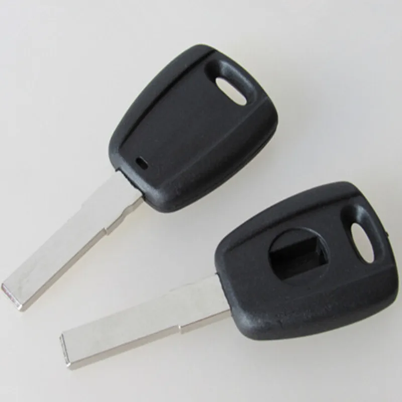 10pcs Transponder Smart Remote Car Key Shell Case Fob For Fiat 500 Punto Ducato Stilo Panda Replacement With SIP22 Blade