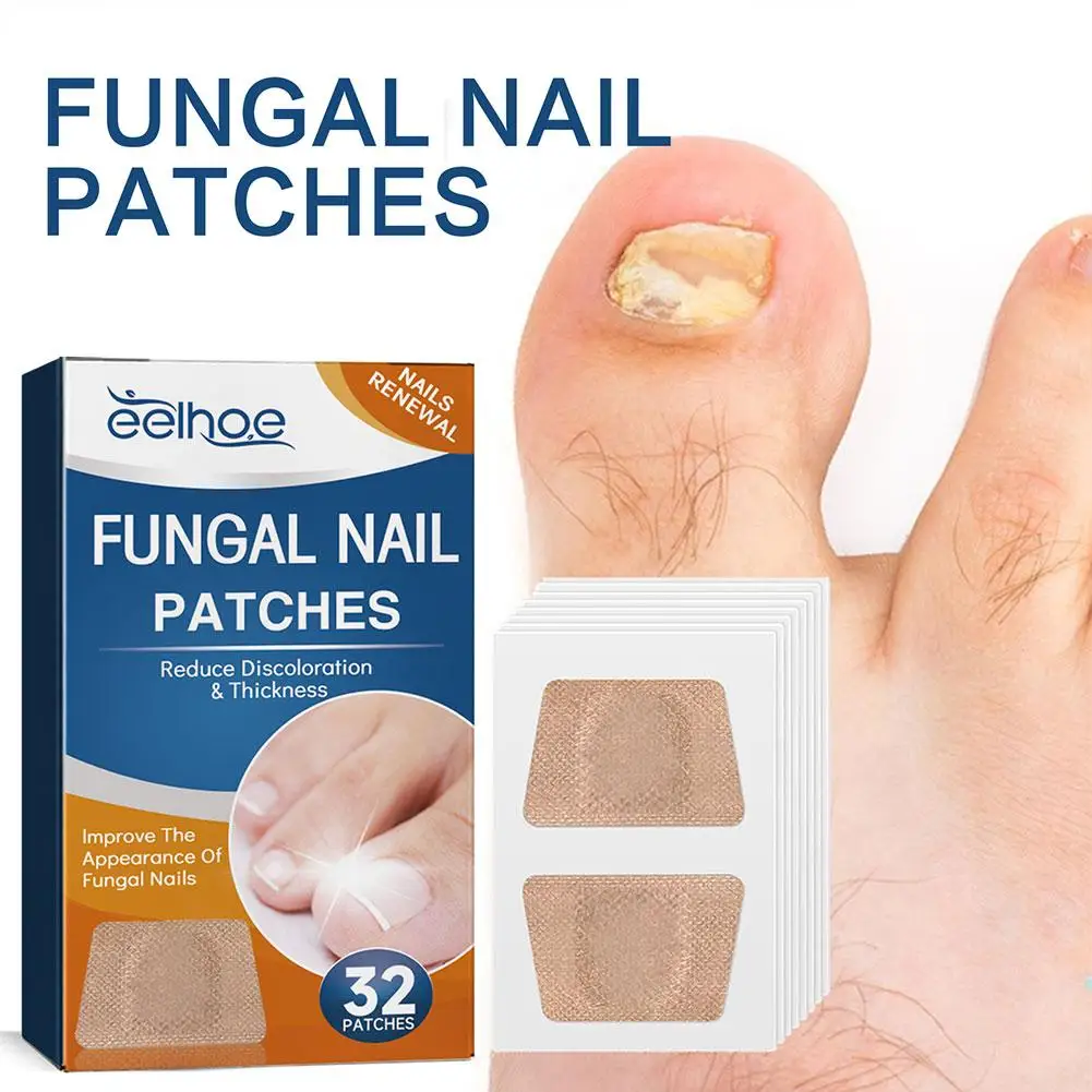 32Pcs Toenail Corrector Patch Paronychia Treatment Fungus Removal Nail Ingrown Correction Stickers Nails Recover Pedicure Tool