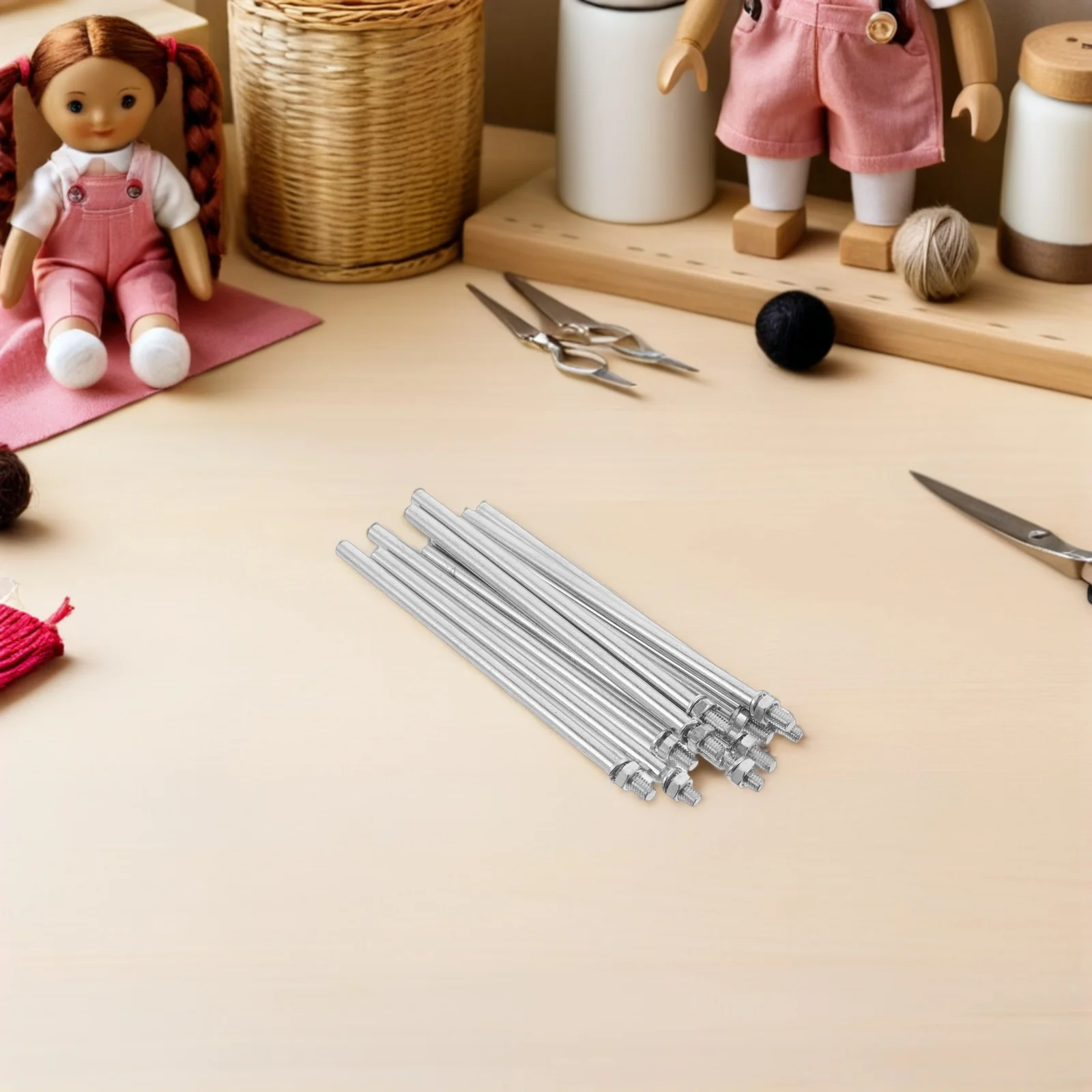 30 قطعة ماكينة خياطة صناعية بكرة دبوس استبدال حامل خيط معدني شديد التحمل للآلات التجارية وإكسسوارات الخياطة