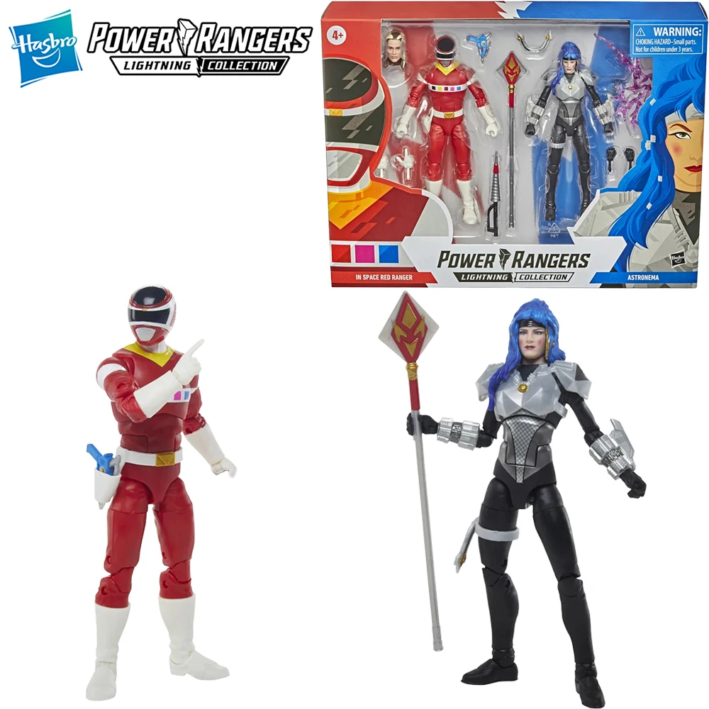 

[In-Stock] Hasbro Power Rangers Lightning Collection In Space Red Ranger VS. Astronema 6-Inch-Scale Action Figure Model Toys