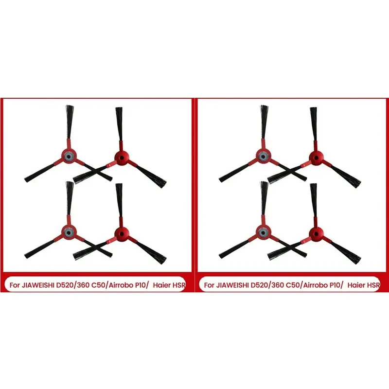 A83G-8PCS запасные части для боковой щетки для JIAWEISHI D520/360 C50/Airrobo P10/Higer HSR, аксессуары для пылесоса