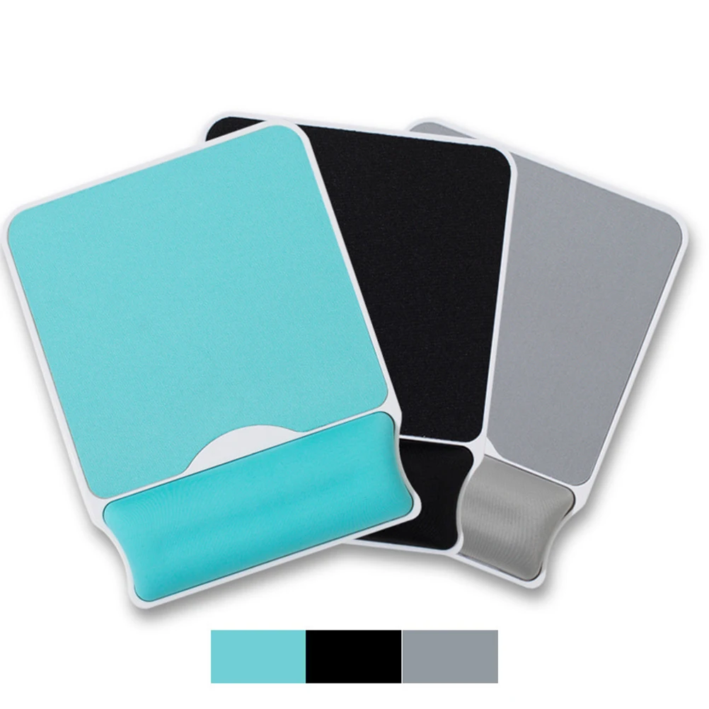 

Wrist Mouse Pad Smooth Touch Rest Decrease Fatigue Beautiful Non Slip Practical Long Life Silicone Support Mat