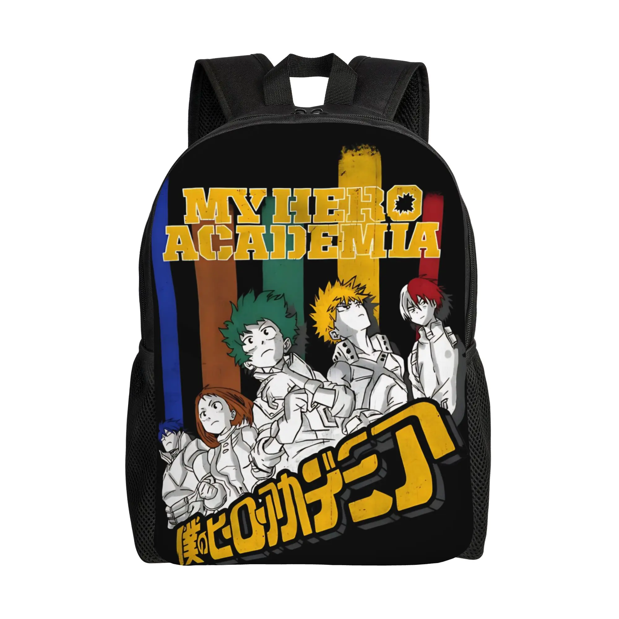

Doode Mha My Hero Academia Cool Backpack Sports High School Hiking Travel Daypack for Men Women College Canvas Bags