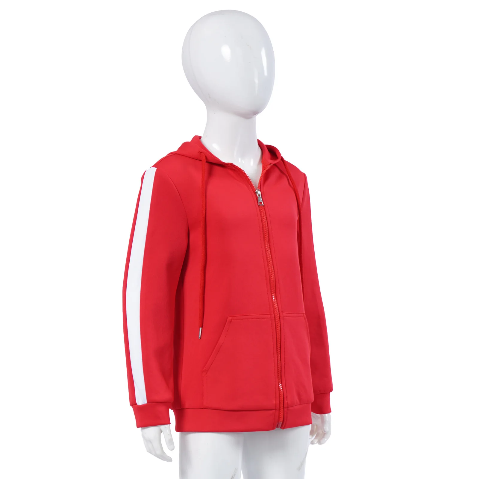 Miguel Riveras Coco Cosplay Costume Red Zipper Coat Jacket Boys Halloween Carnival Cosplay Miguel Customized Clothes view 2