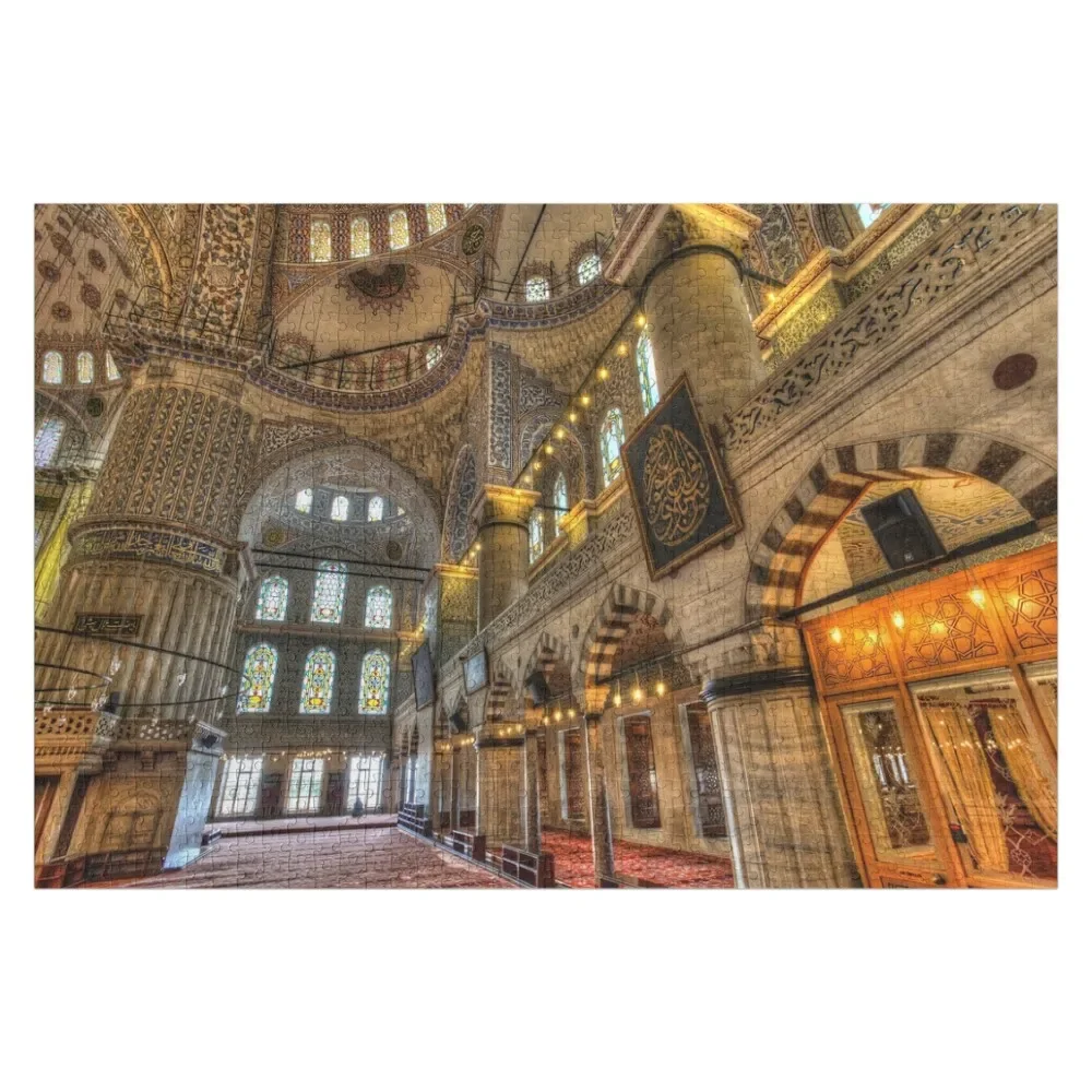 Istanbul Blue Mosque Jigsaw Puzzle Photo Custom Wooden Animal Wood Name Custom Jigsaw Puzzle