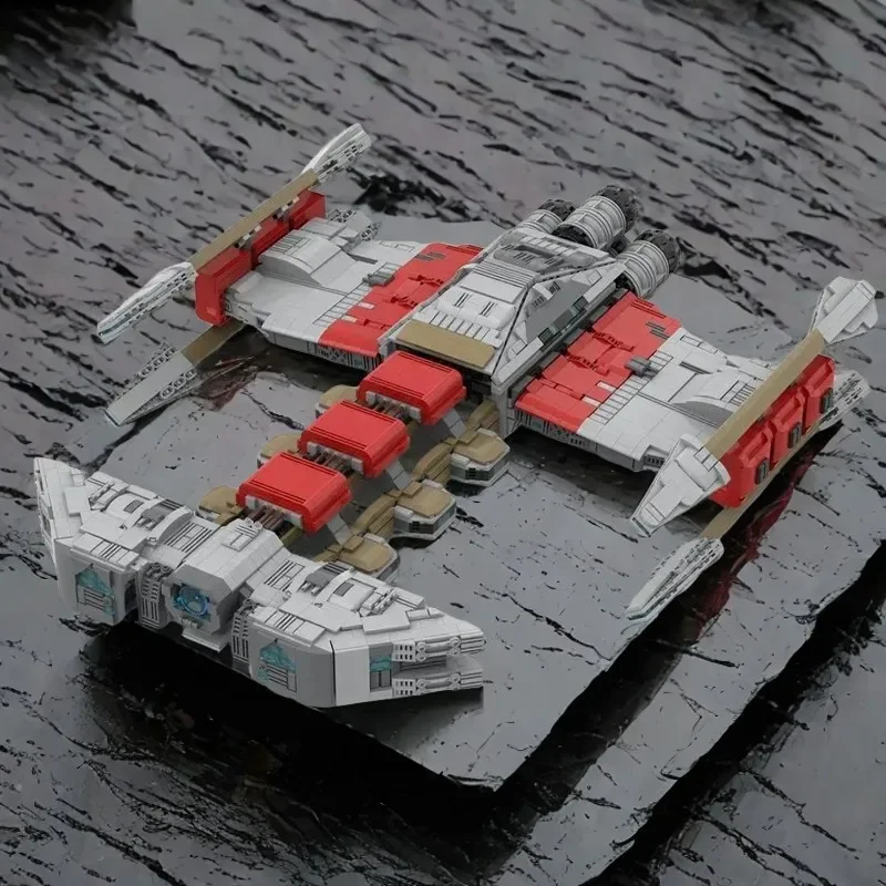 

MOC StarCrafts Brood War Game Terran Series Строительные кирпичи Модель Кирпичи Собранная игрушка Детский подарок на день рождения и праздник