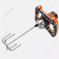 Industrial Grade 6 Gear Adjustable Speed 2800W/3000W Handheld Paint Cement Plaster Mortar Coating Mixer Putty Powder