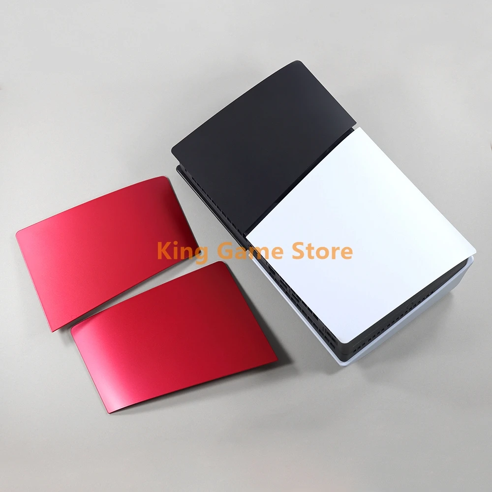 3Sets For PS5 Slim Optical Drive Version Shell with logo cover left right AC Side Replacement Housing Panel Case for PS5 SLIM