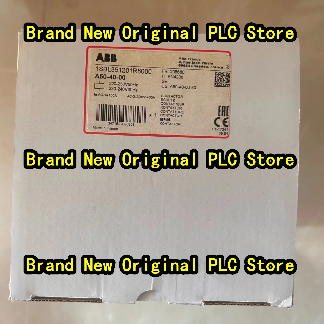 

New original A50-40-00 220V A63-30-11 220VAC Contactor