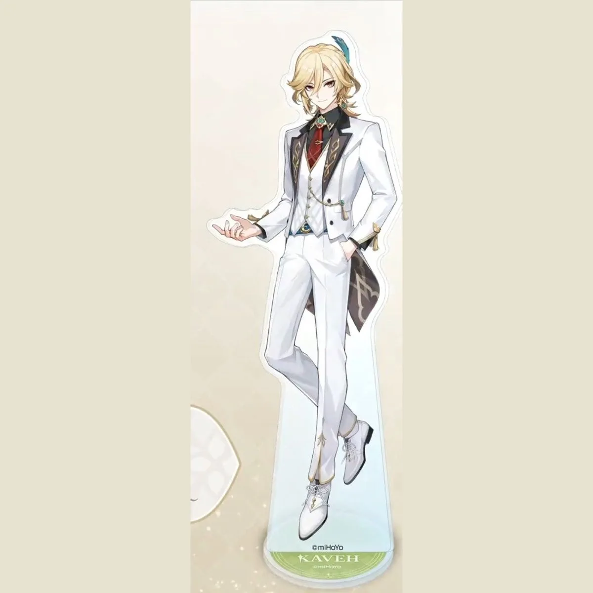 Game Genshin Impact Acrylic Stand Doll Anime Nilou Kaveh Figure Model Plate Cosplay Keychain Toy for Gift