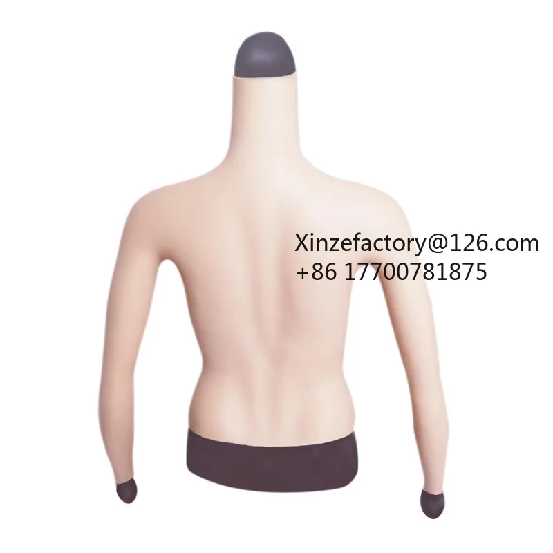 

Factory Direct 2026 Top RatedD cup half-body solid breast implants with arms, simulated breast, fake lady cross-dressing