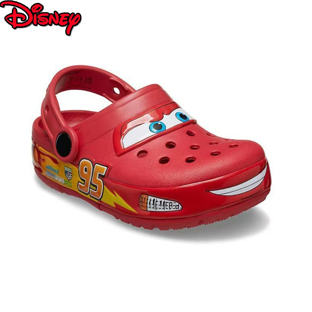 Nieuwe Disney Mcqueens Pix Cartoon Effen Waterbestendig Dwaterdichte Slippers Gat Outdoor Sandalen Casual Sandalen Ademend Eva Volwassene