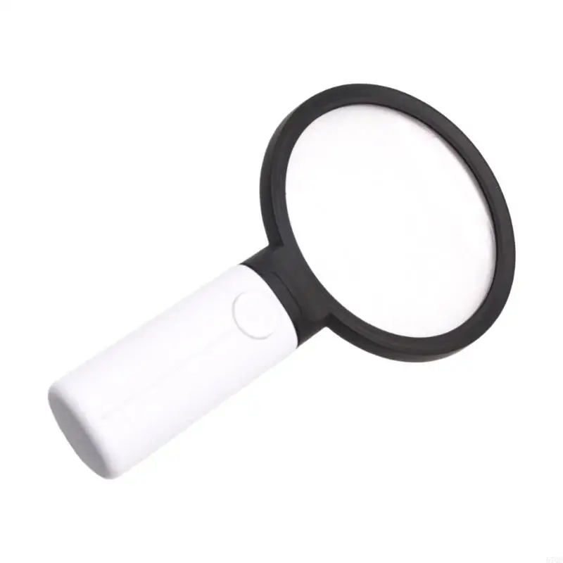 

57QF Easy Carry High Power Magnifying Glass Featuring 4 LED light Multifunction for senior Jewelers & Electronic Technicians
