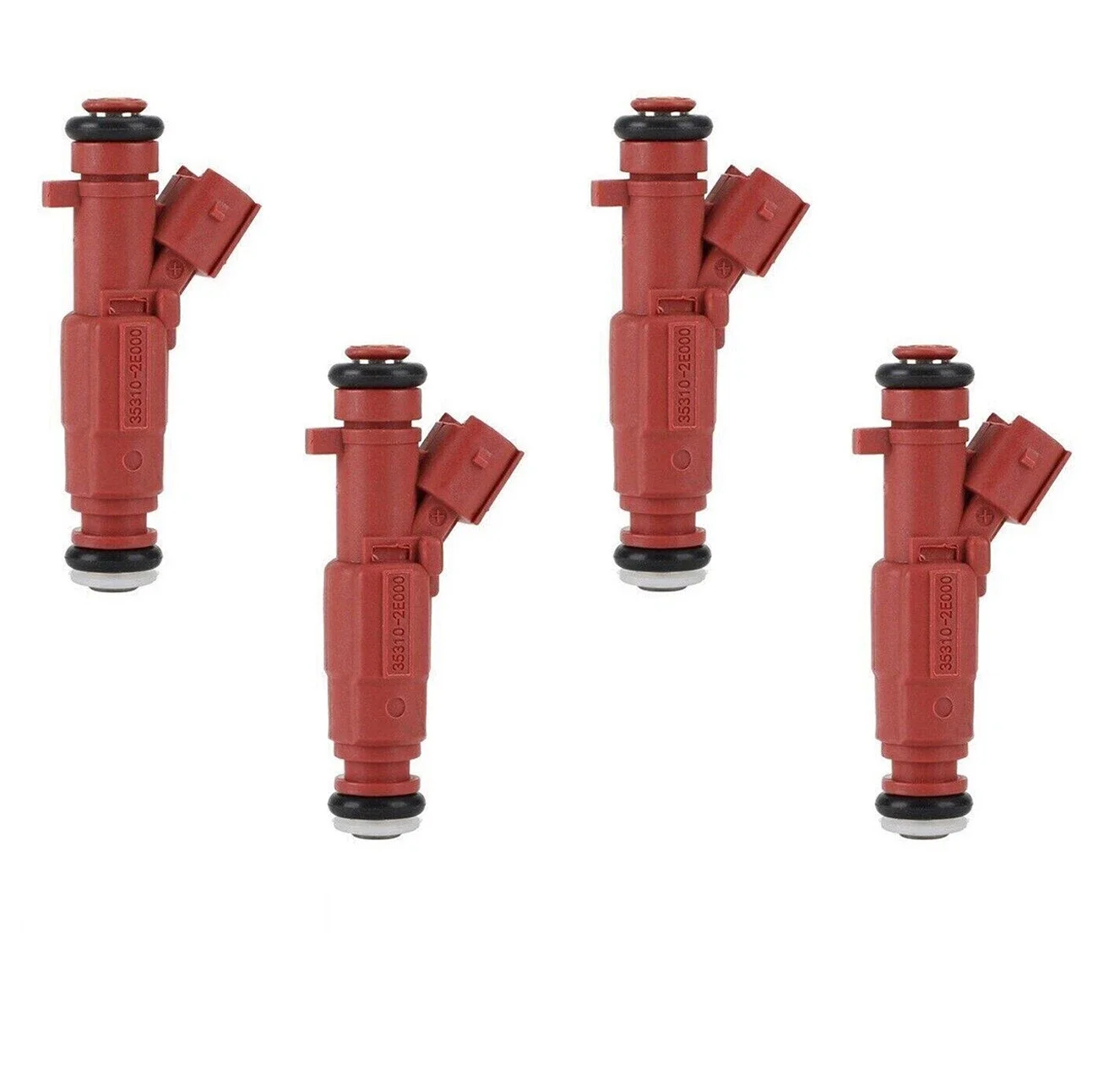 4pcs Fuel Injector FJ1182 35310-2E000 353102E000 for 2011-2022 Hyundai Elantra Kona Veloster Kia Soul Forte 1.6L 2.0L L4