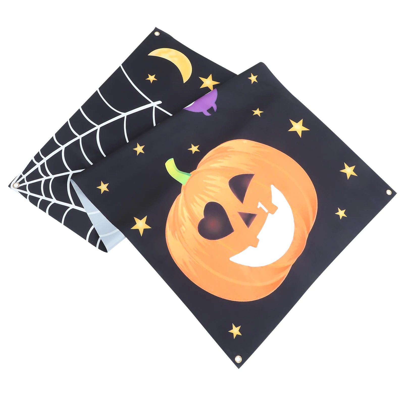 

Children Sandbags Halloween Toss Games Banner Non Woven Bean Bags Flag Party Throwing Toy Reusable Washable Outdoor