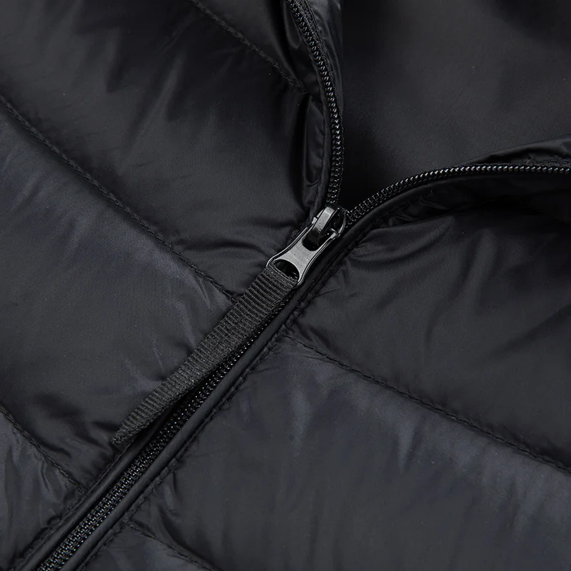 Giacche senza maniche Casual classiche da uomo 2023 nuovo autunno inverno 90% piumino d'anatra bianco da uomo cappotti parka ultraleggeri