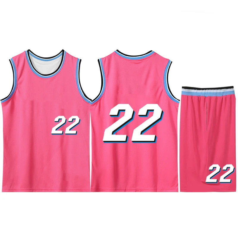 Summer Kids Basketball Uniform Two-Piece Loose 3D Colorful Printed Top Children Mesh Breathable Shorts Quick-Drying Boys Clothes