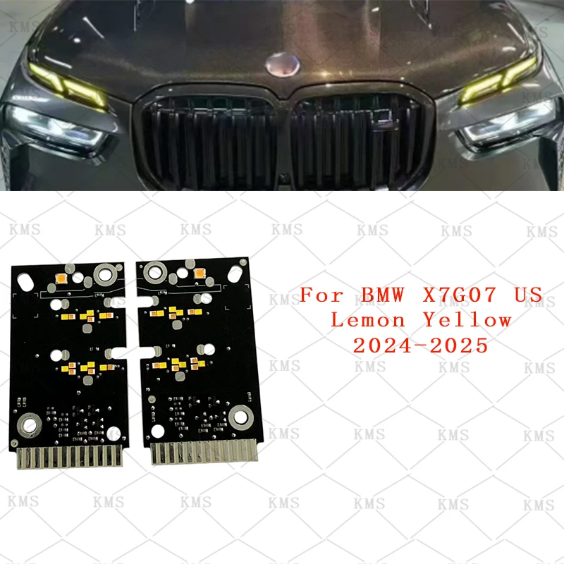 

63115A417C1 DRL Light Source Module for BMW X7 G07 Lemon Yellow Color Conversion DRL Board (US Version, Base Trim)