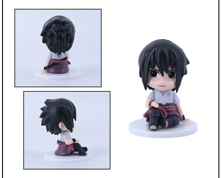 Auf Lager Original Naruto Naruto Sasuke Haruno Sakura Kakashi Echte Sammlerstück Boxed Modell Puppen Spielzeug Ornament Echt