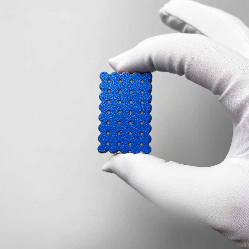 OUYEDC Cookie Dingding 3D-gedrucktes mechanisches Fingerspitzen-Dekompressionsspielzeug mit Push-Karte