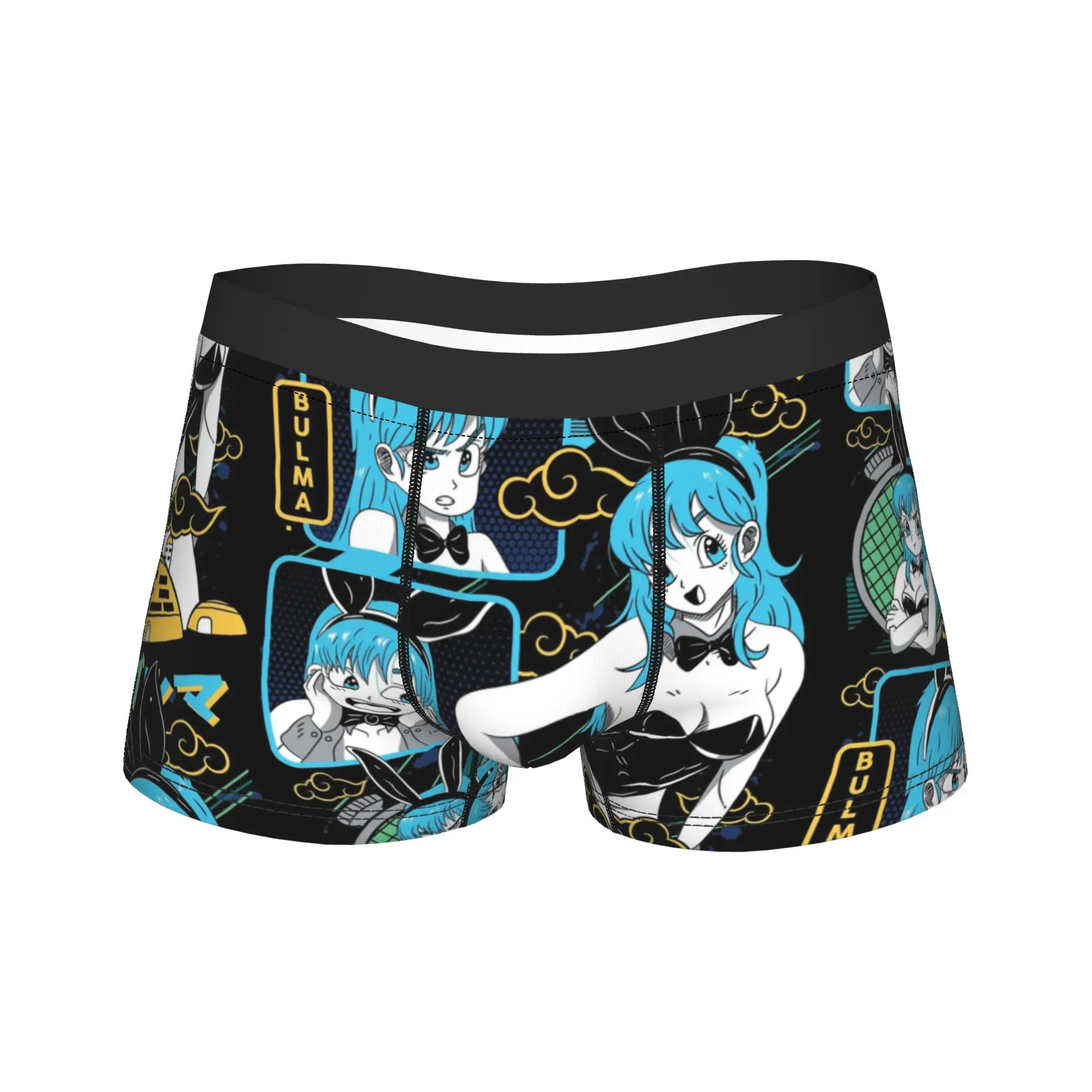 

Мужские трусы-боксеры Dr. Bulma D-Dragon Ball Z, сексуальные, дышащие, больших размеров