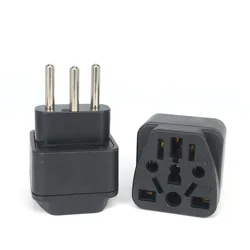 Bolantedz Universal 3pin Switzerland Conversion Plug Adapter UK/US/EU/AU To Swiss Travel Plug Type J Plug Converter Plug