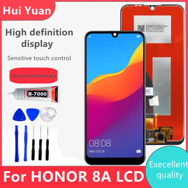 100% Original Display For Huawei Honor Play 8A LCD Screen For Honor8A LCD Screen With Frame JAT-L09,JAT-L29,JAT-AL00,JAT-TL00