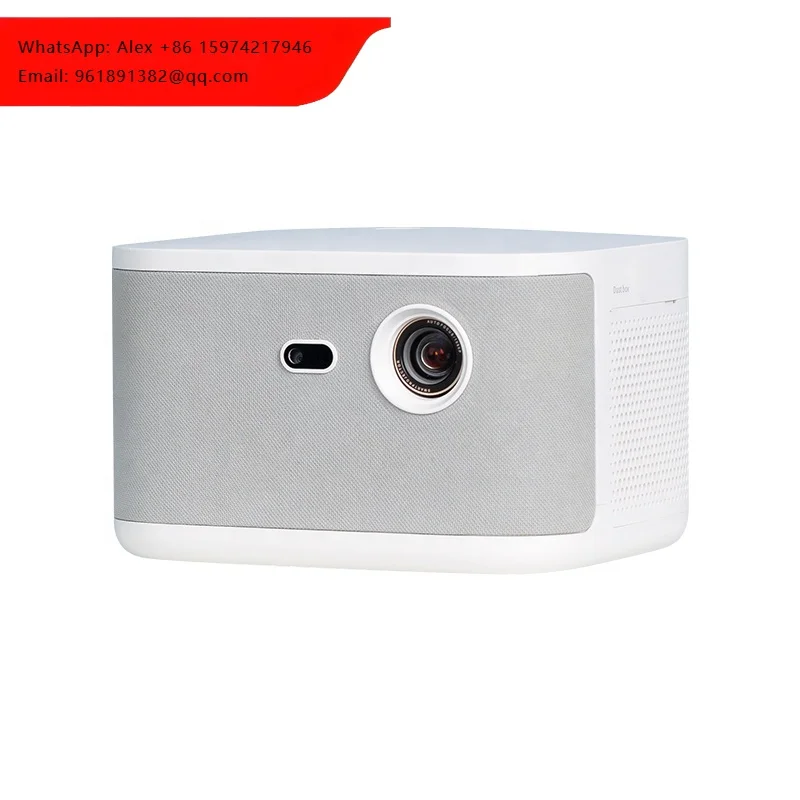 

Professional Mini DLP Projector 850ANSI Lumen 1080P Projector For Education 3D 4K Smart Home Theater Android 9 System Projector