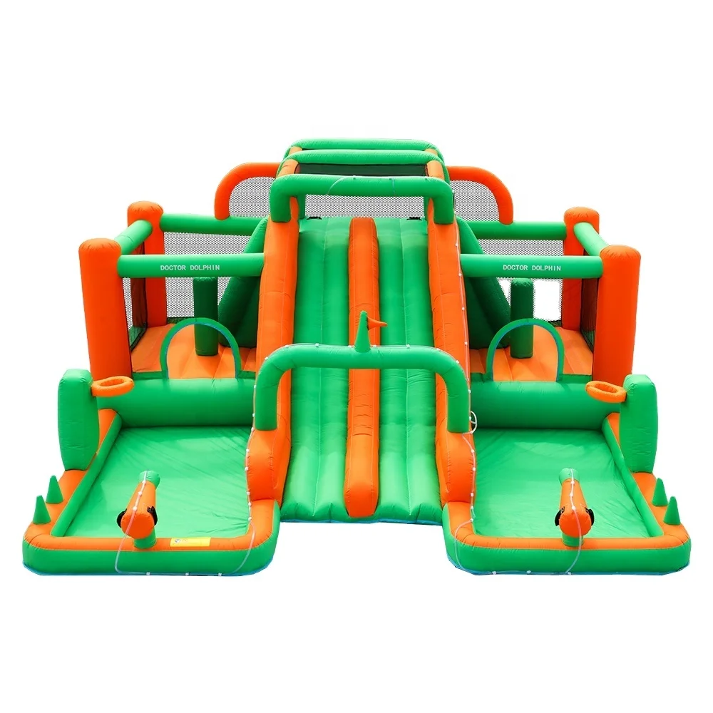 

For Giant Water Slide Bouncer With Slide Slide Bouncy Castle For Commercial