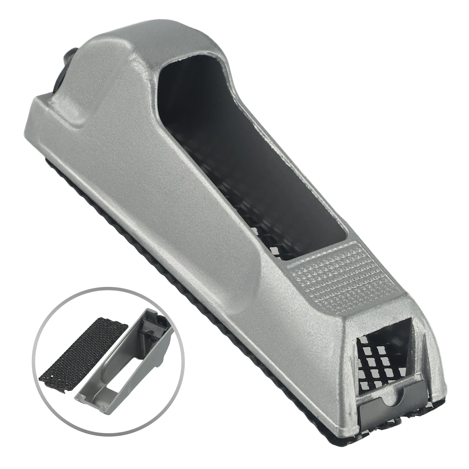 Lazo plano de bloque de Metal, herramienta de carpintería, tablero de acero inoxidable, escofina, plano, carpintería manual, moldeador, tallado, lima plana artesanal