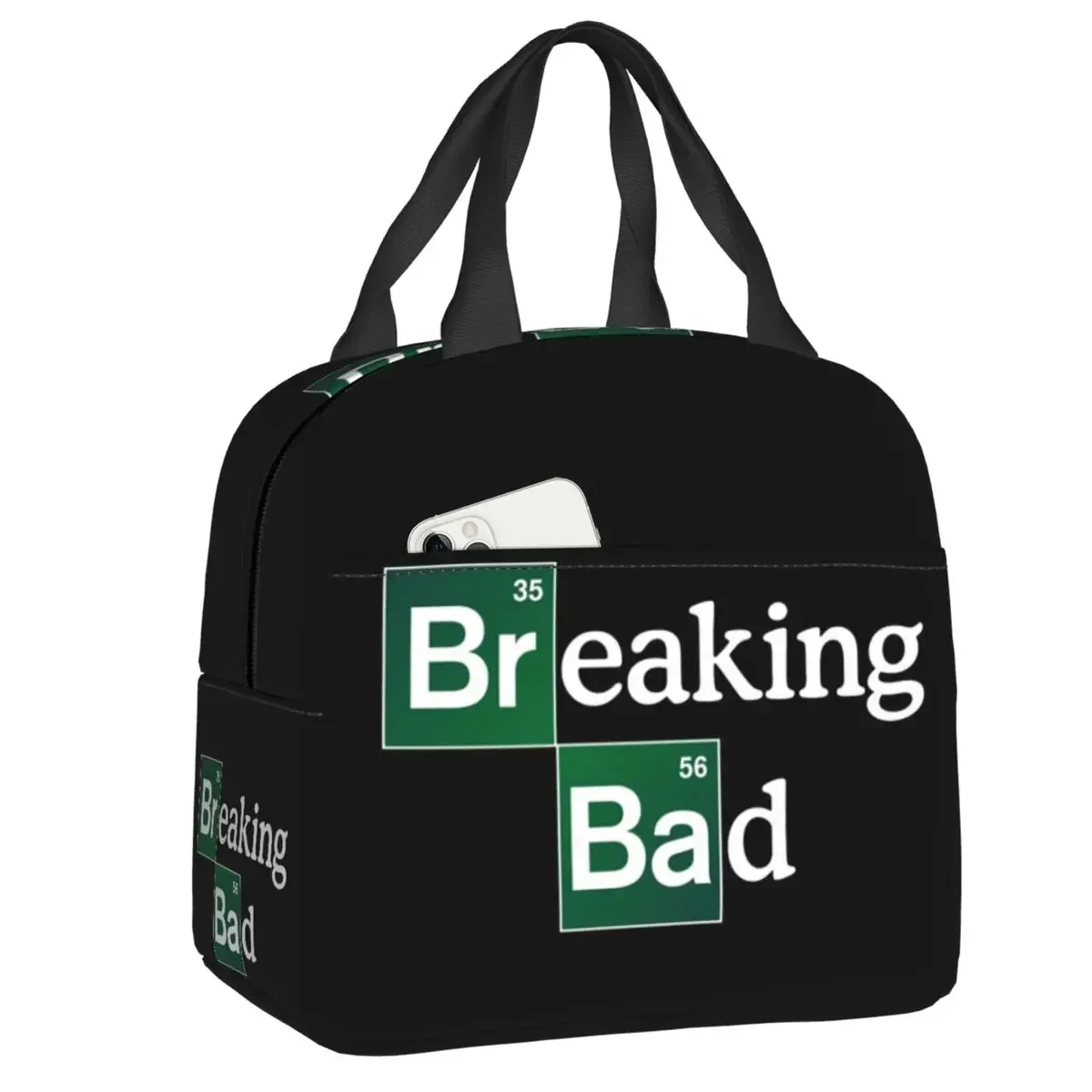 Breaking Bad Insulated Lunch Bag for Women Waterproof Heisenberg Cooler Thermal Lunch Tote Box School Work Picnic Food Bags