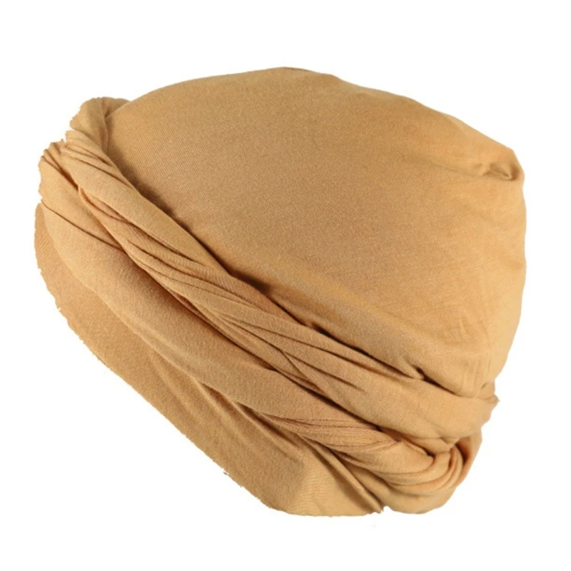 40GC HaloTurban Durag Men Turban HeadWrap Twist HeadWrap Satin Lining HeadScarf