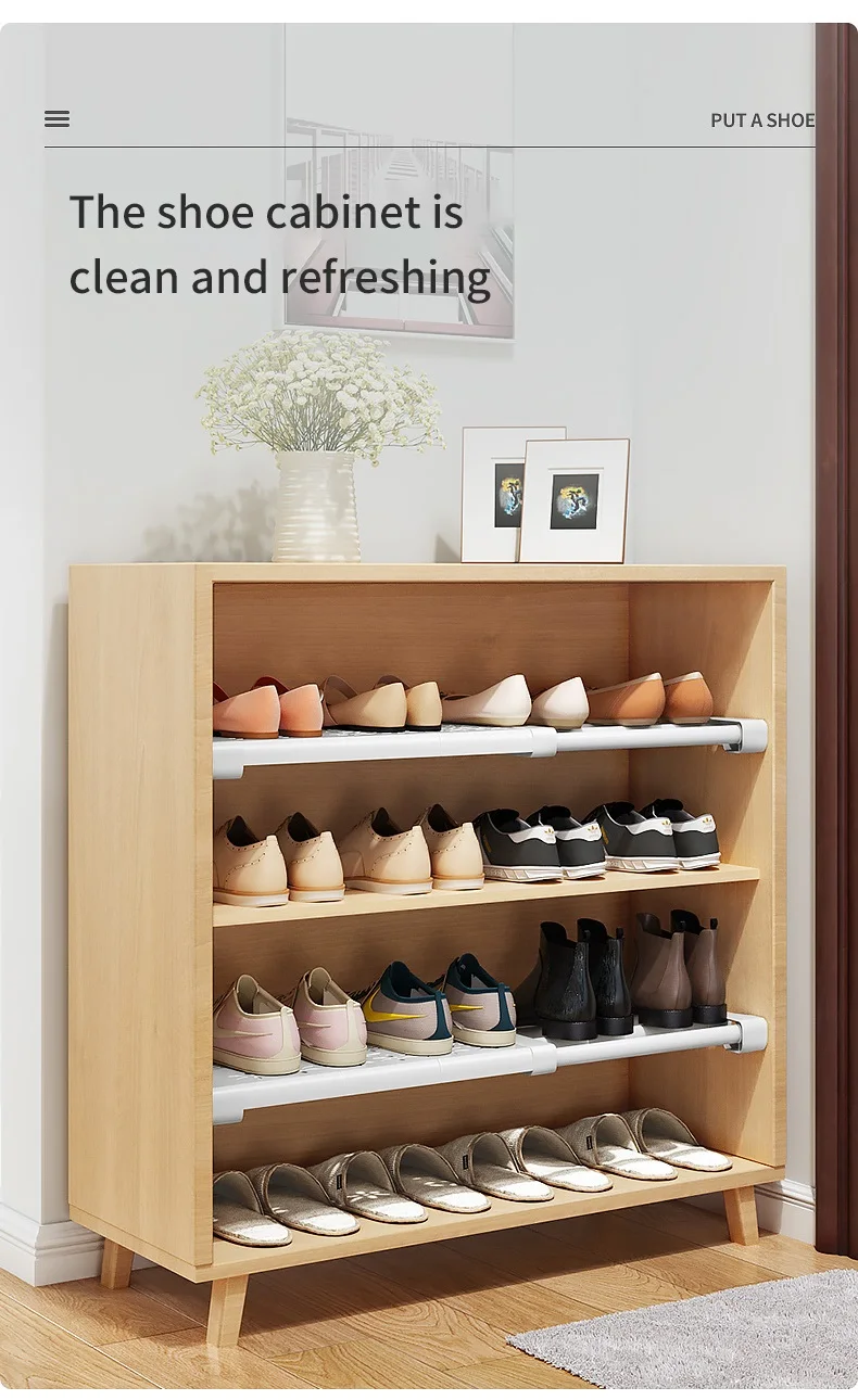 NEW Adjustable Closet Organizer Kitchen Storage Shelves Space Saving Wardrobe Wall Mounted Rack Home Appliance Cabinet Holder1pc
