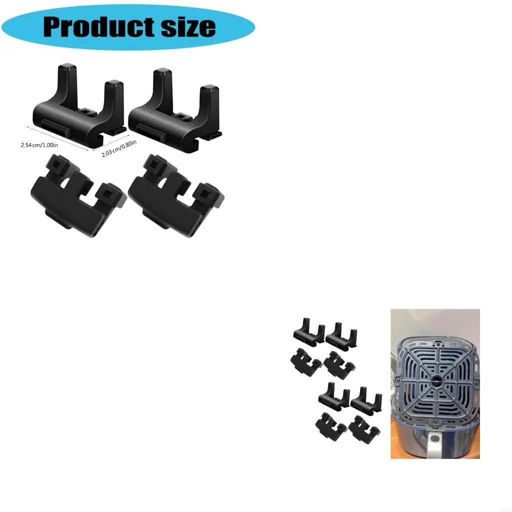 J1HF Heat Resistant Bumpers Nonslip Replacement Shock Absorbing Feet for Plate