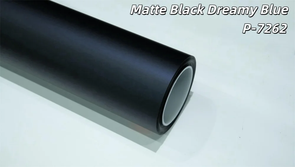 2025 Prelatek Premium TPU Matte Black and Dreamy Blue Car Wrap Film Anti-Scratching PPF Paint Protection for Car Body