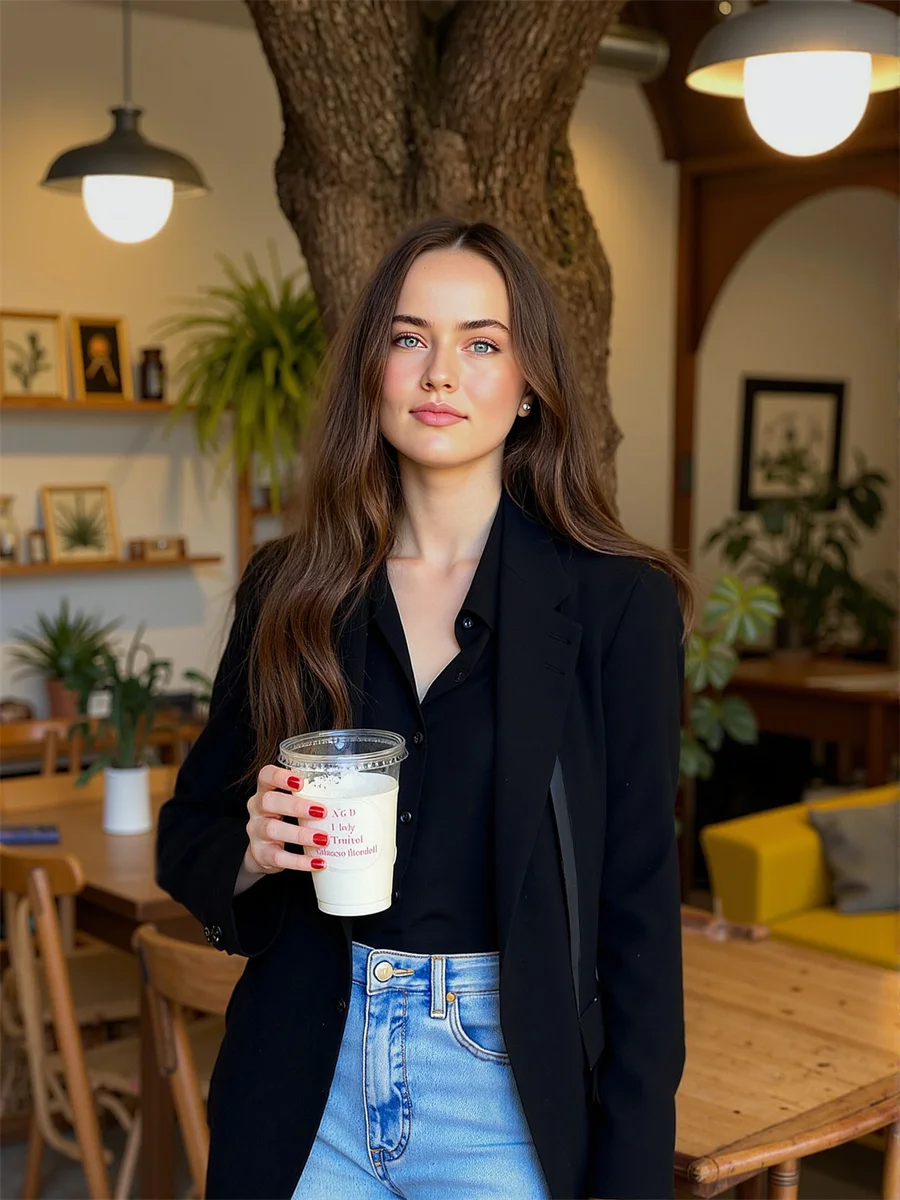 Effen klassieke blazers met enkele rij knopen voor dameskleding Dames Schuin Academisch Gloeiend Bruiloft Oprollen Sfeer Verstandelijk woon-werkverkeer